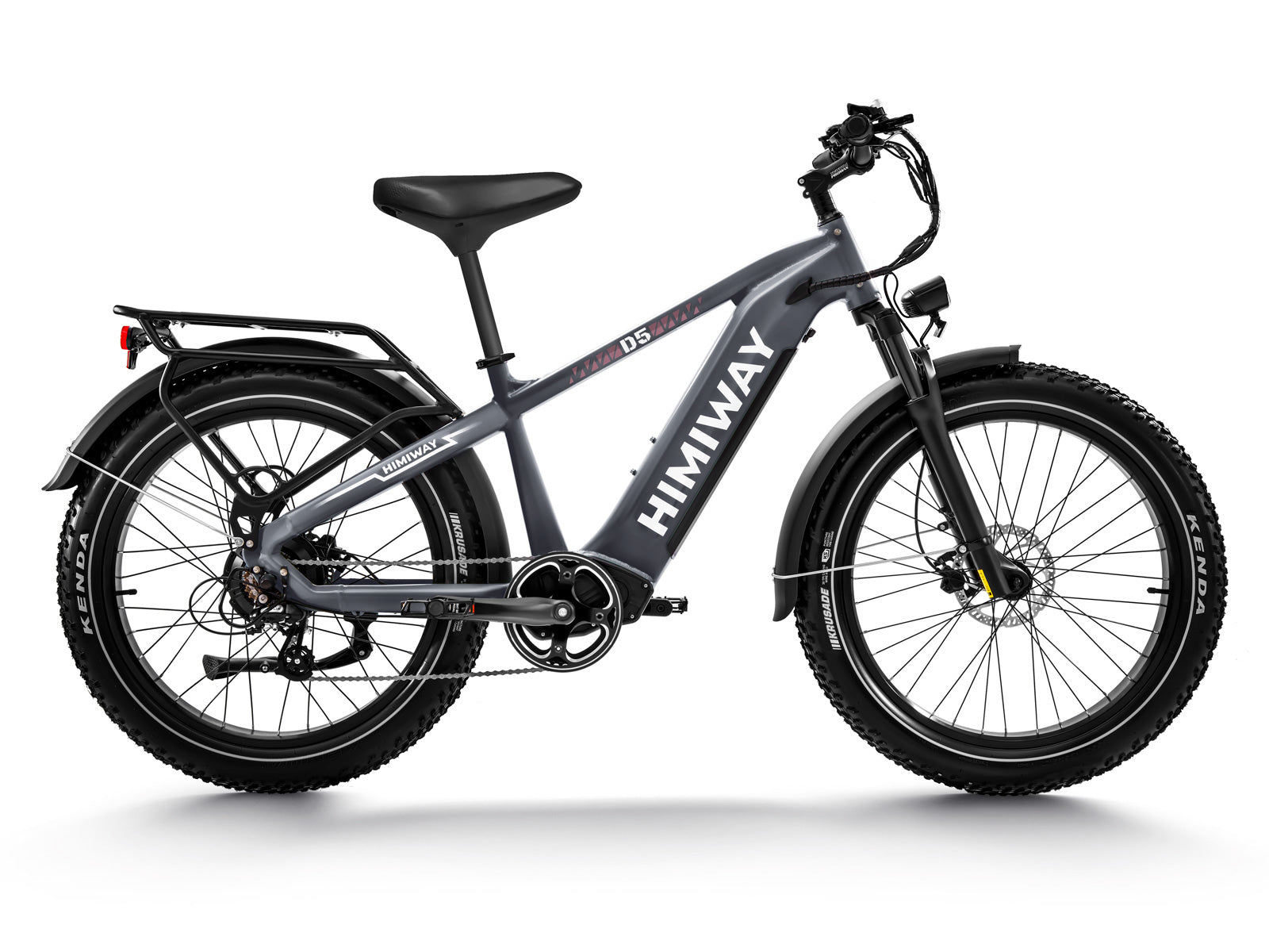 Himiway D5 Zebra – Leistungsstarkes Fatbike mit breiten 4-Zoll-Reifen, ideal für Schnee, Sand und Berge
