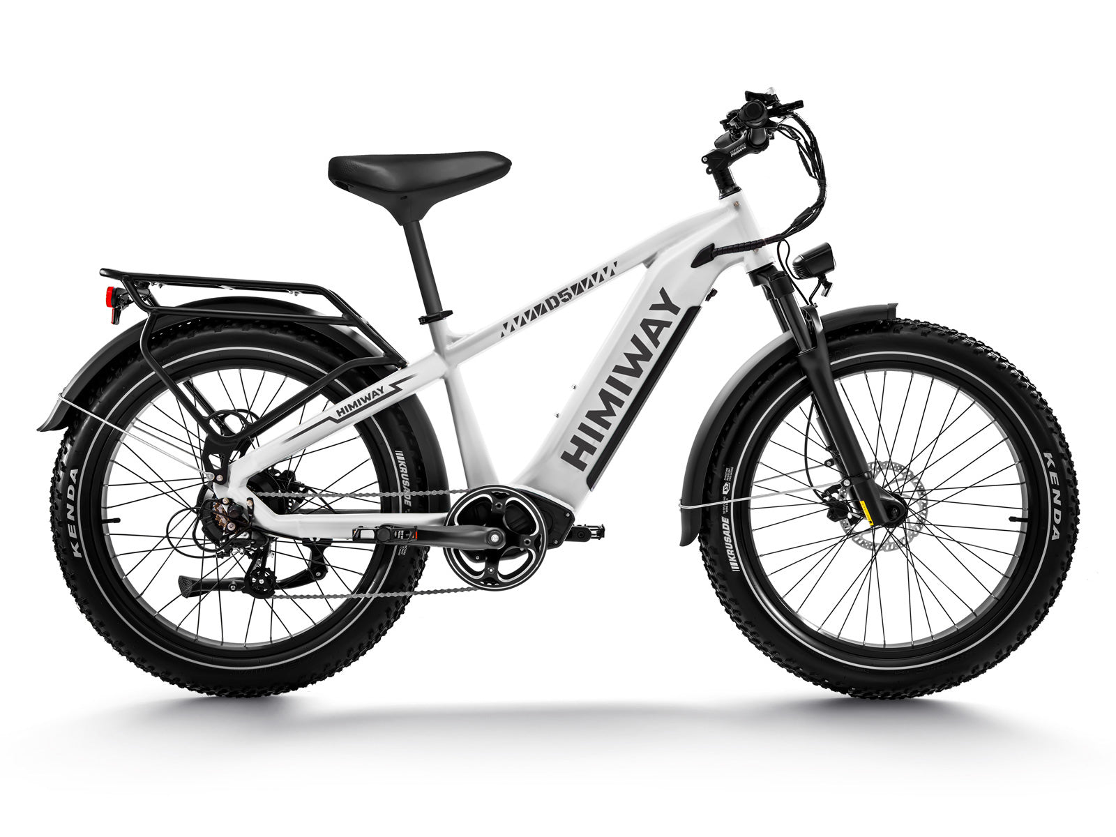Himiway D5 Zebra – E-Fatbike mit starkem Rahmen, breiten Reifen und Stil, der überall auffällt – gebaut für Schweizer Gelände