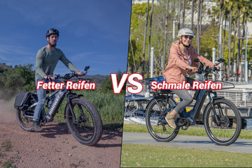 fetter reifen vs schmale reifen