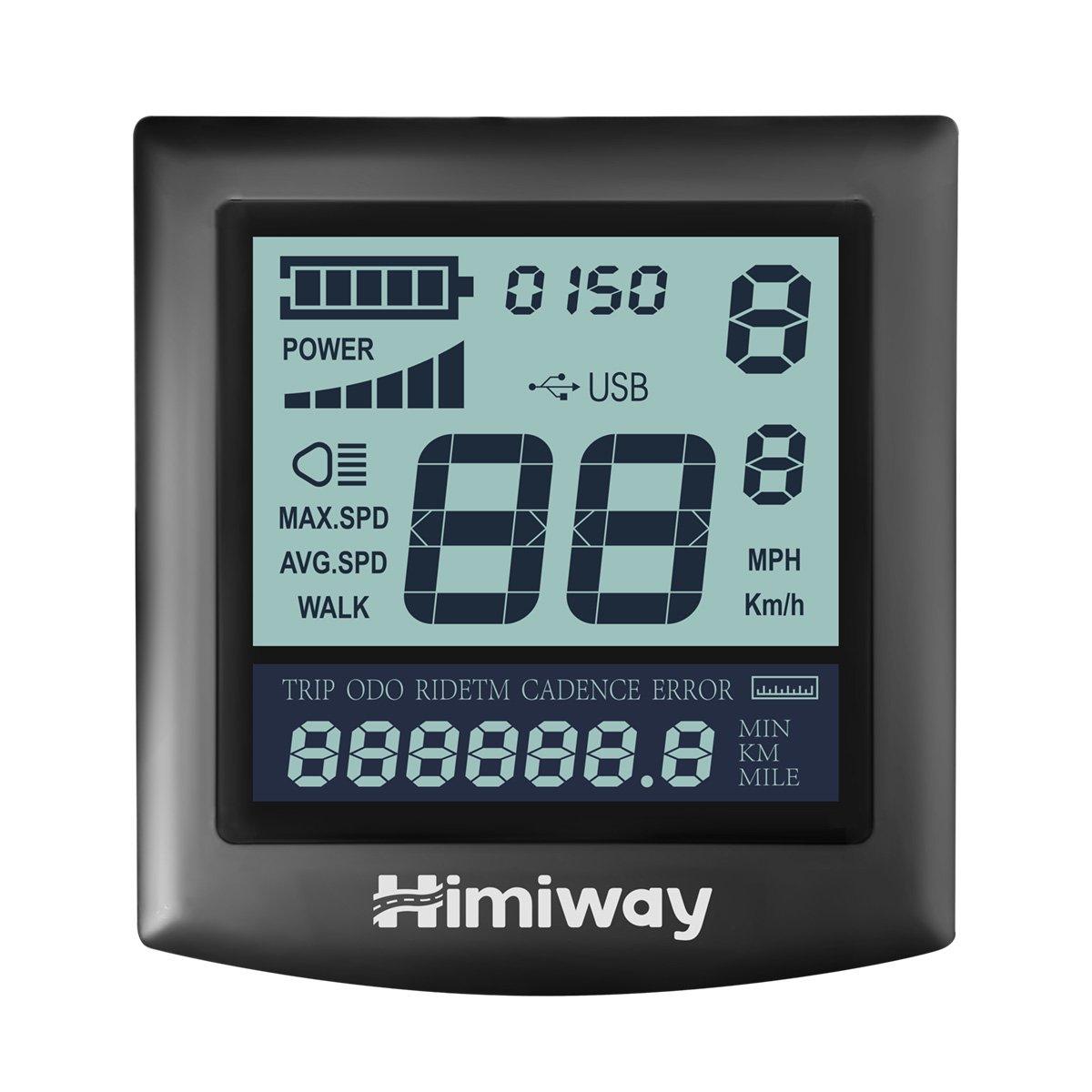 LCD Display With USB Charging - Himiway Bike
