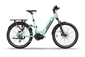 Himiway A7 Pro in Smaragdgrün – Urbanes E-Bike mit tiefem Einstieg, Gepäckträger und Kettenschutz, ideal für stilvolle Pendlerfahrten durch die Stadt