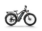Himiway D3 Cruiser in Schwarz – Robustes E-Fatbike mit breiten Reifen, Federgabel und Gepäckträger, bereit für Stadt und Gelände