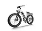 Himiway D3 Cruiser Step-Thru in Weiß – E-Fatbike mit tiefem Einstieg, Kenda-Reifen, Gepäckträger und integriertem Akku für Stadt und Natur