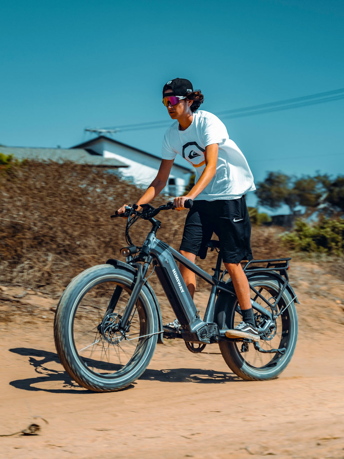 Himiway D5 Zebra Step-Thru – Tiefer Einstieg, starker Look: Dieses E-Fatbike bringt dich mit Stil durch Schnee, Sand und Stadtverkehr
